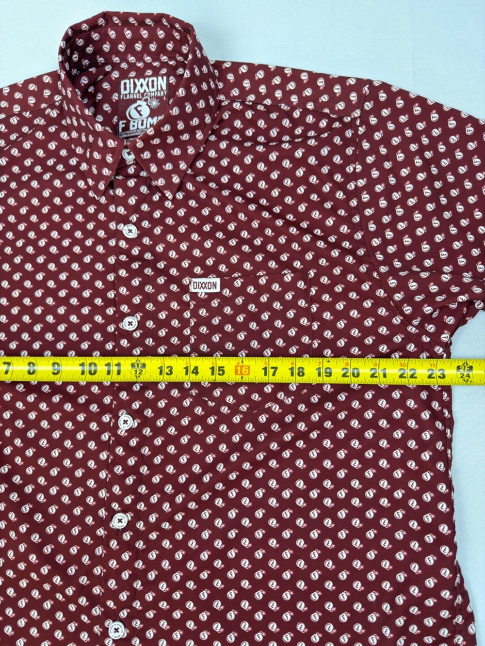 DIXXON “F Bomb” Button Up Shirt Size L - Picture 5 of 7